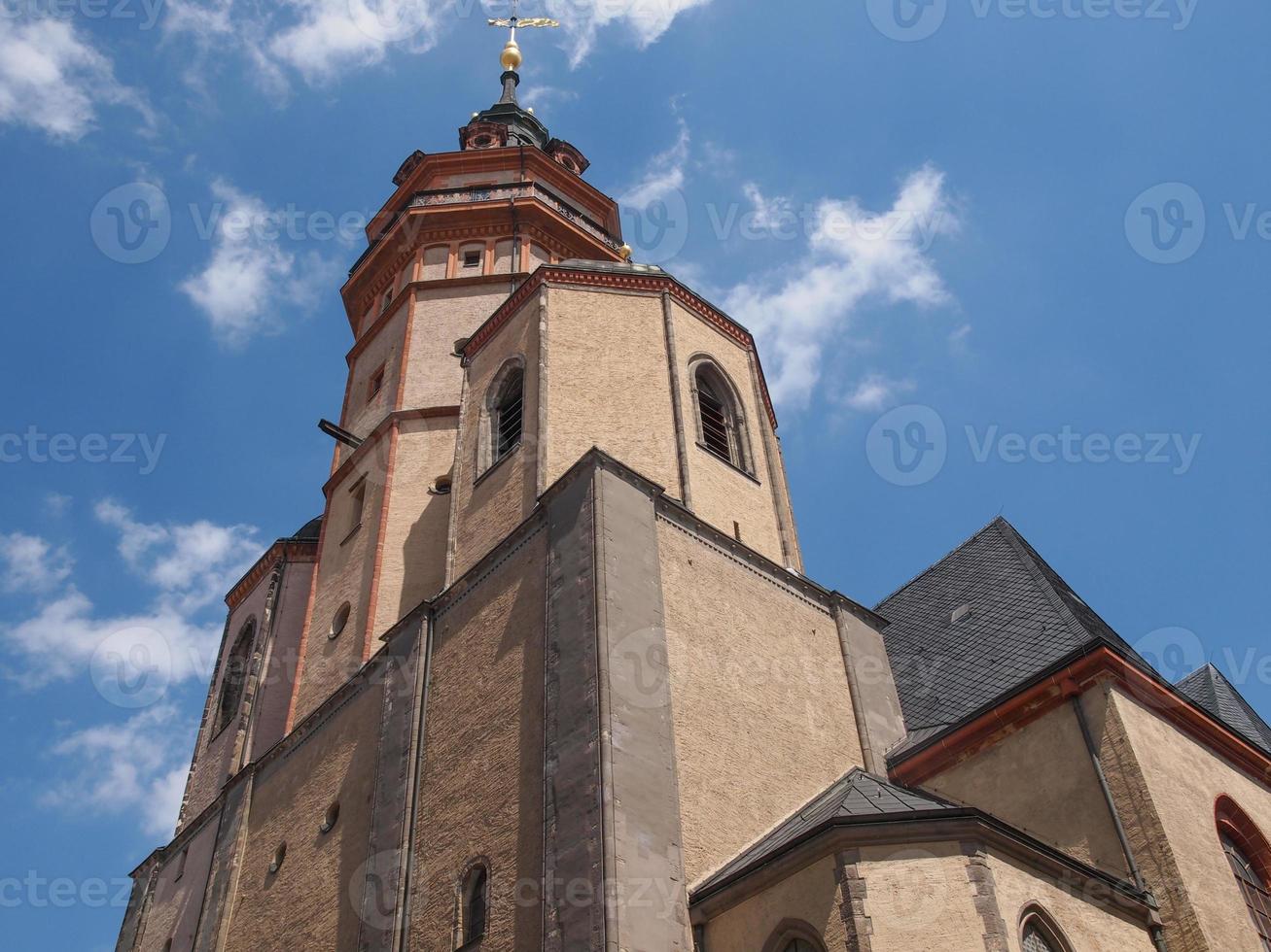 chiesa nikolaikirche a Lipsia foto