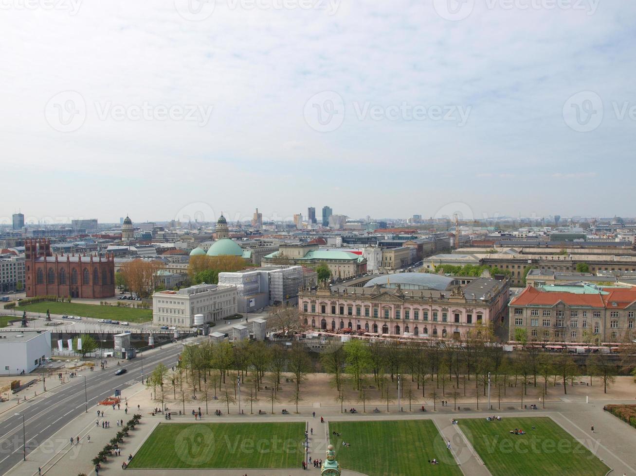 berlino vista aerea foto