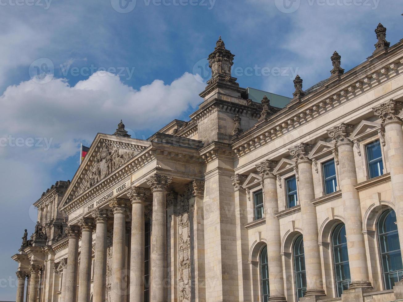 Reichstag a Berlino foto