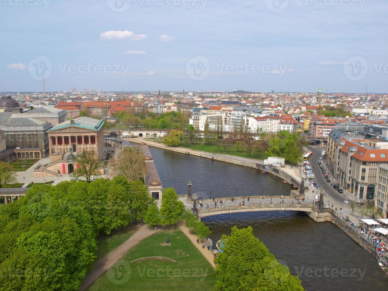 berlino vista aerea foto