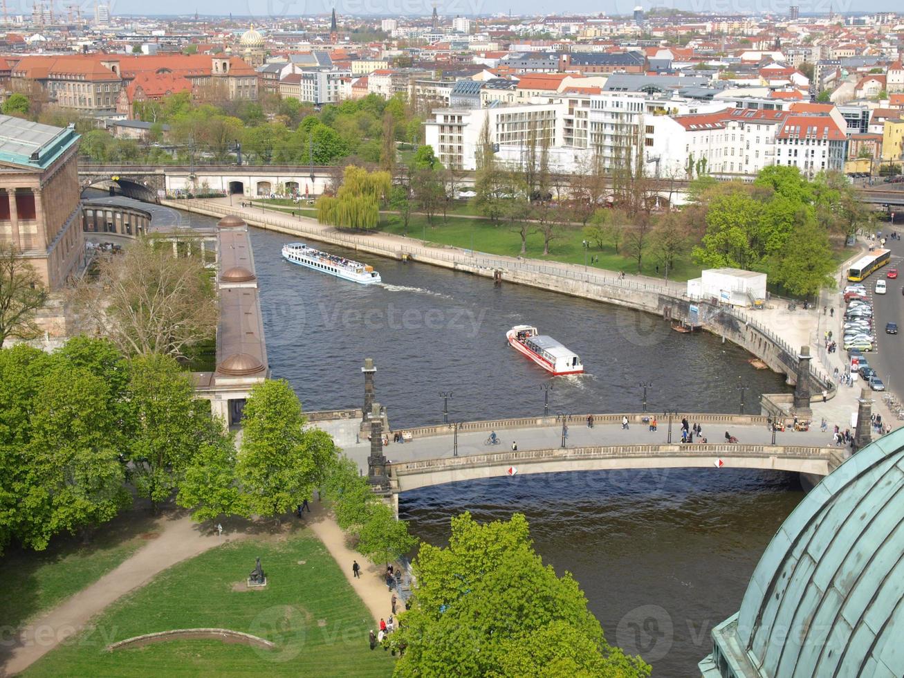 berlino vista aerea foto