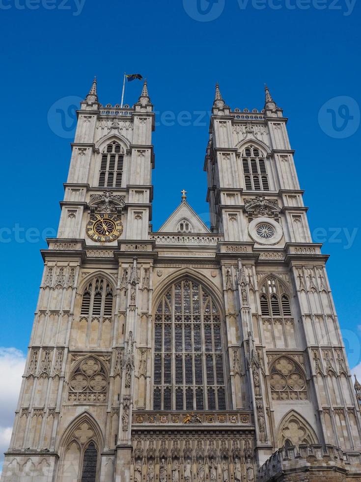 chiesa dell'abbazia di westminster a londra foto