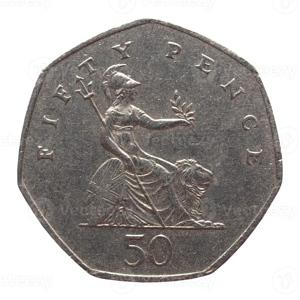 Moneta da 50 pence, Regno Unito foto