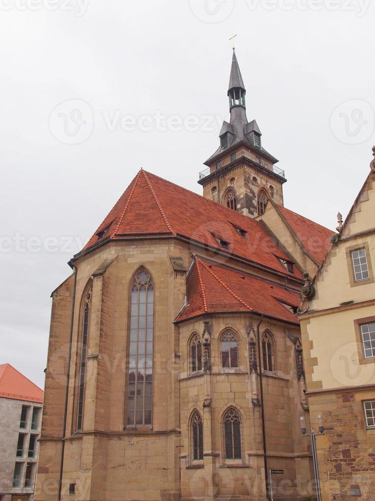 chiesa stiftskirche, stoccarda foto