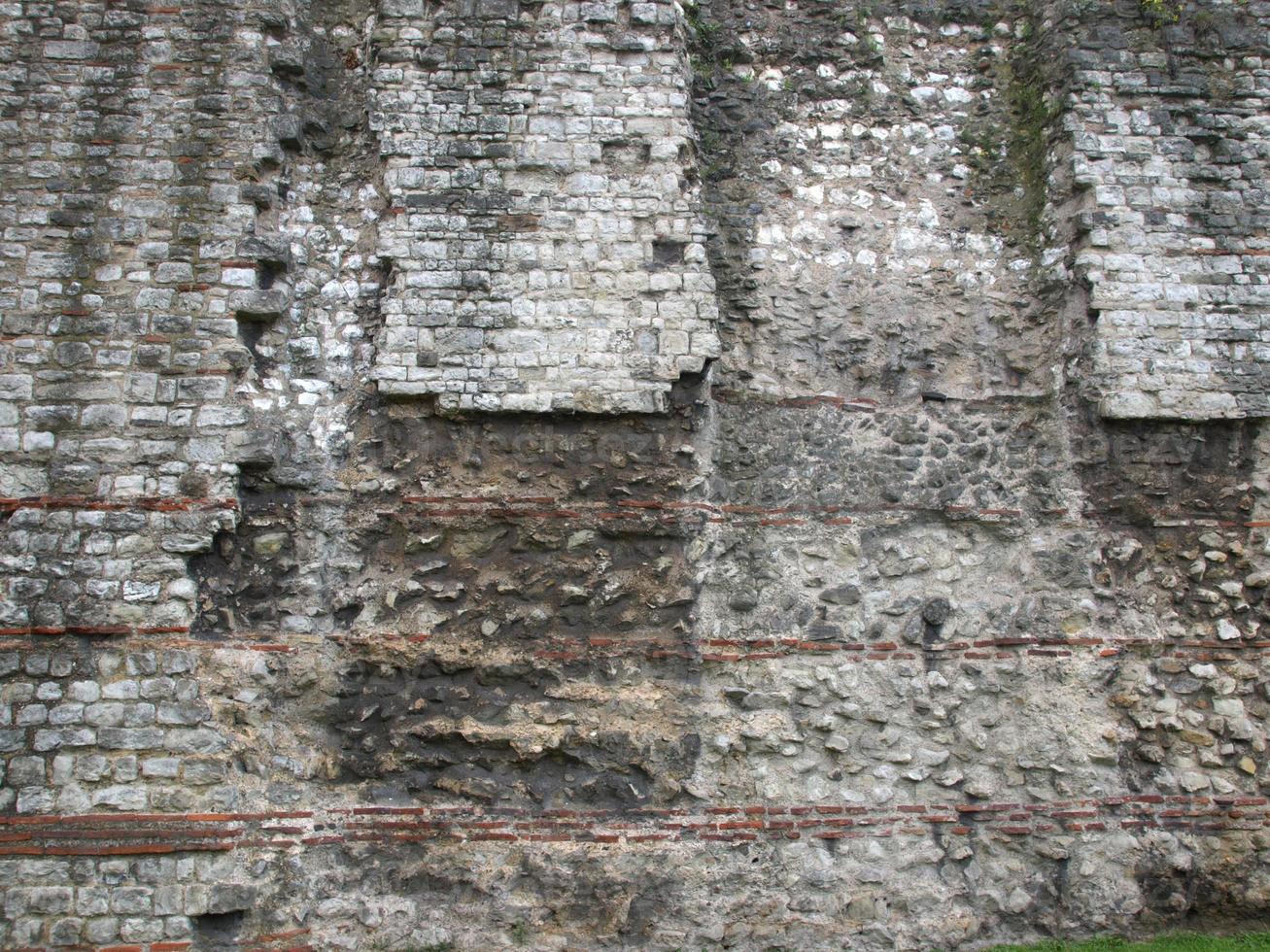 mura romane, londra foto