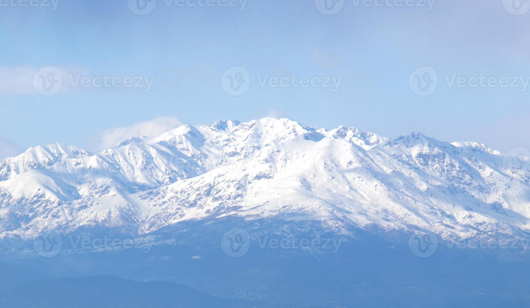 catena montuosa delle Alpi foto