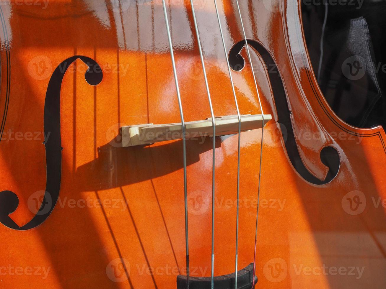 strumento a corde violoncello foto