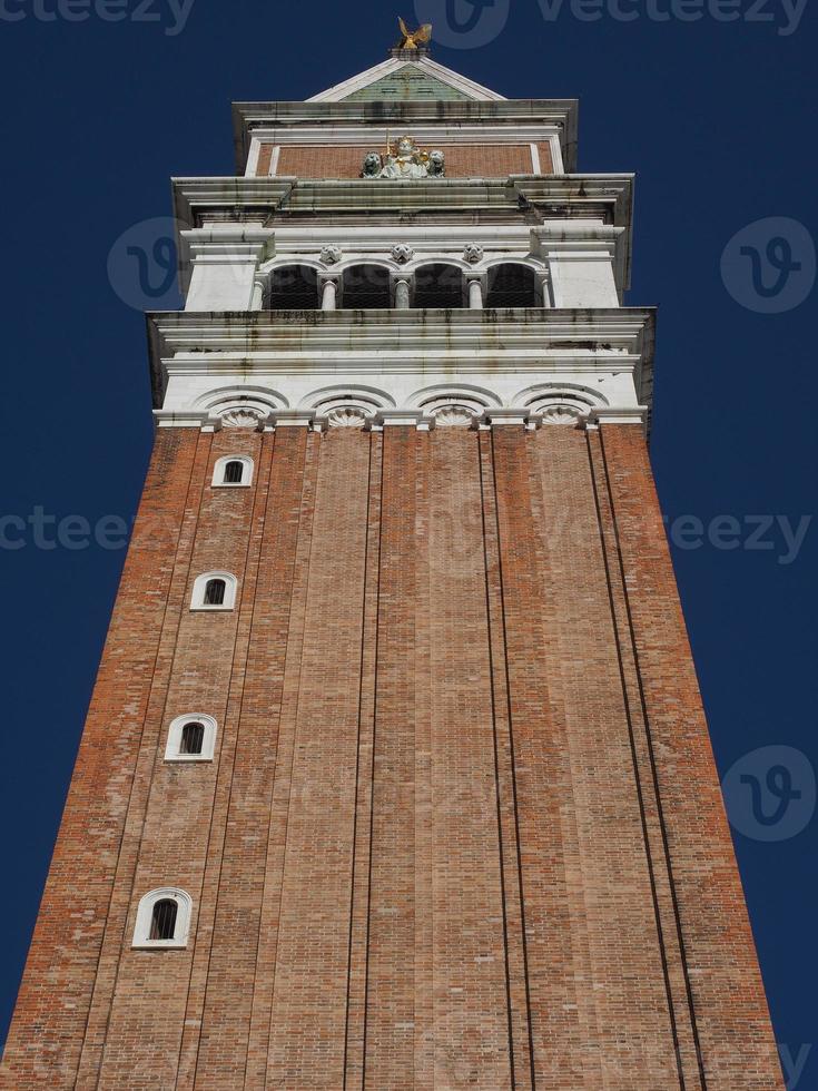 campanile di san marco a venezia foto