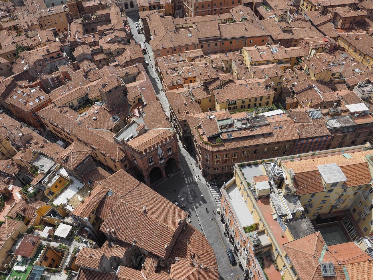 veduta aerea di bologna foto