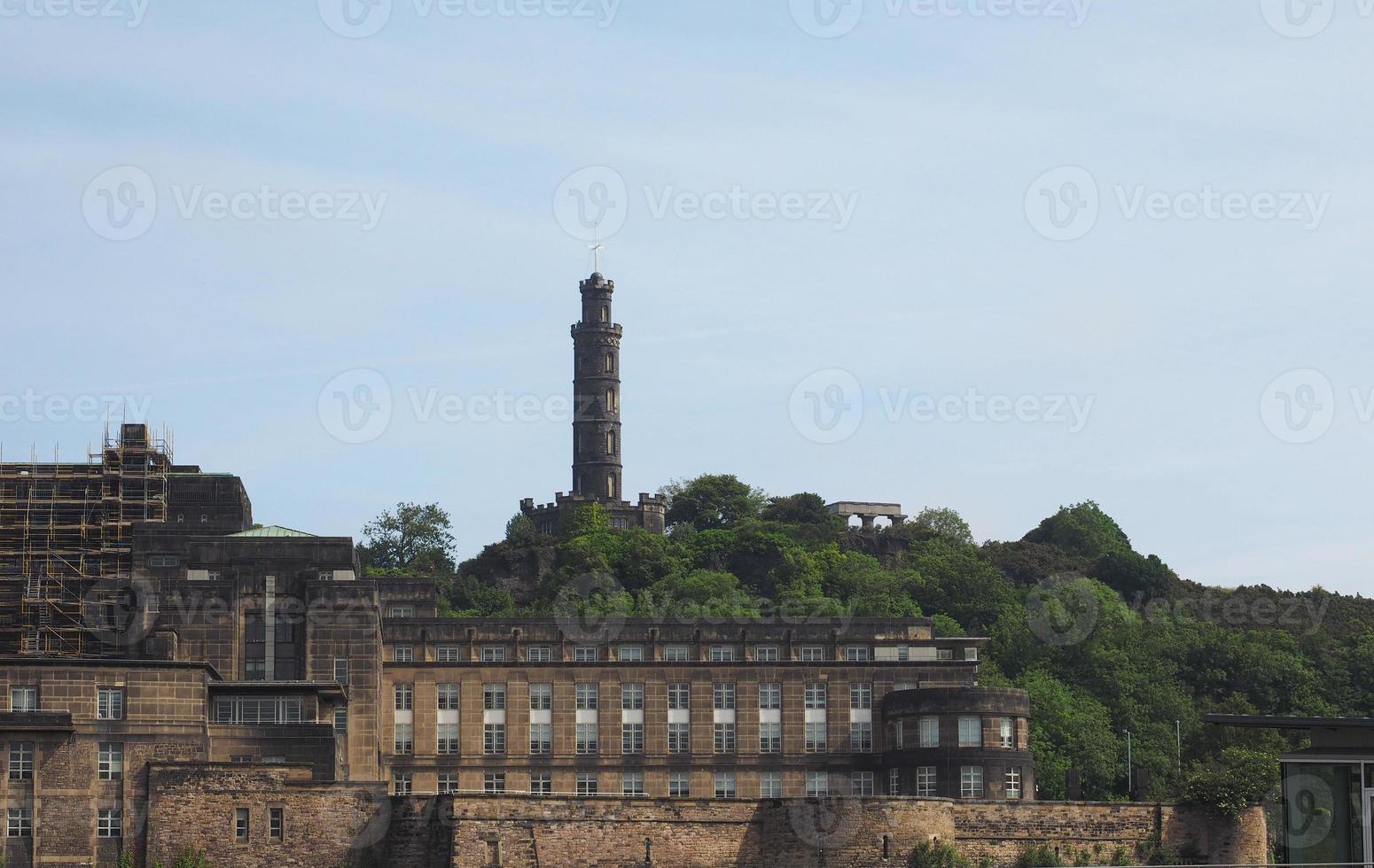 Calton Hill a Edimburgo foto