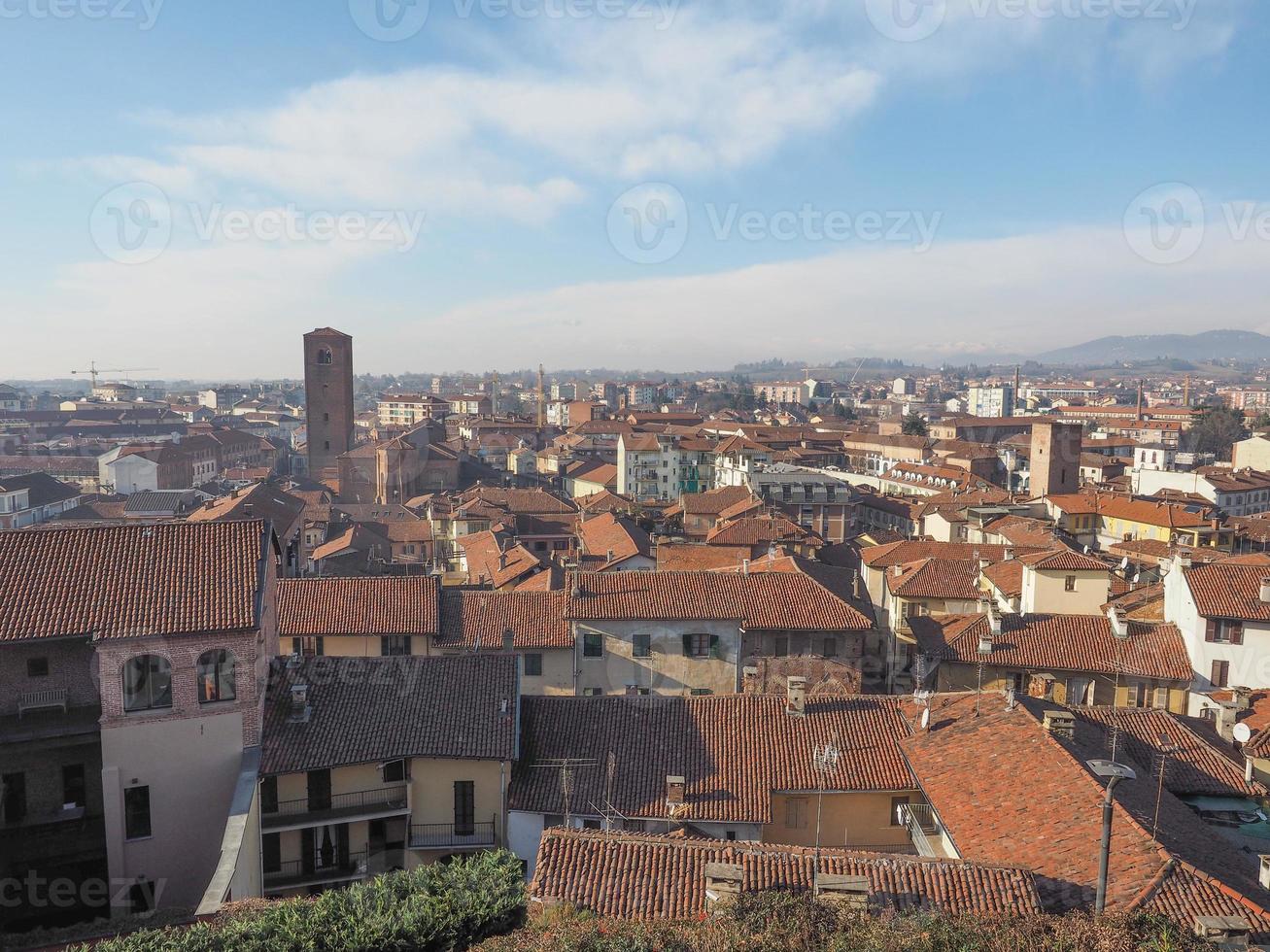 chieri veduta aerea foto