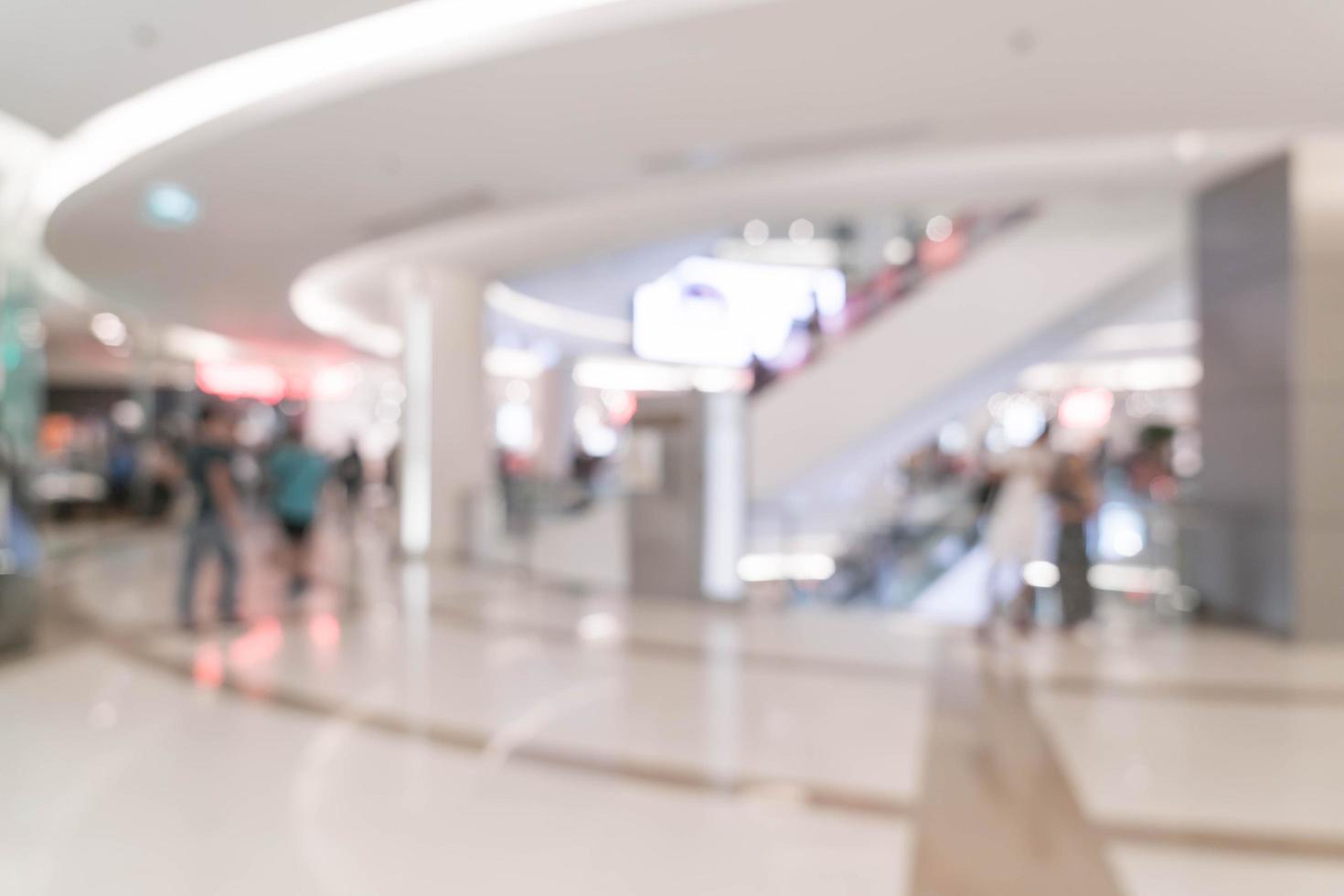 sfocatura astratta bellissimo centro commerciale di lusso foto