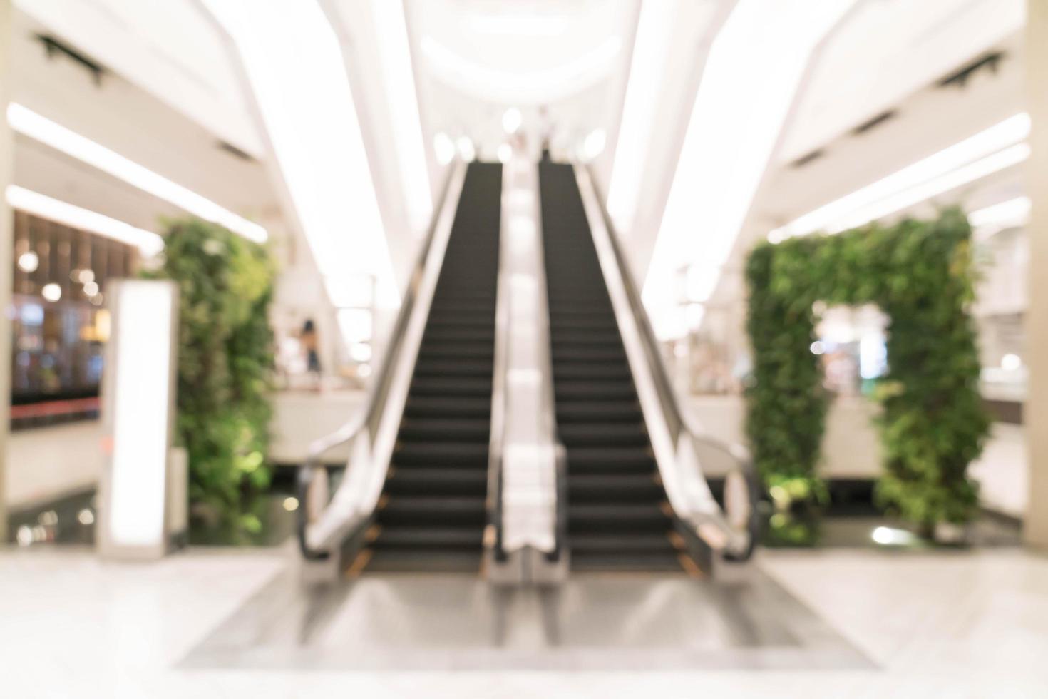 sfocatura astratta bellissimo centro commerciale di lusso foto