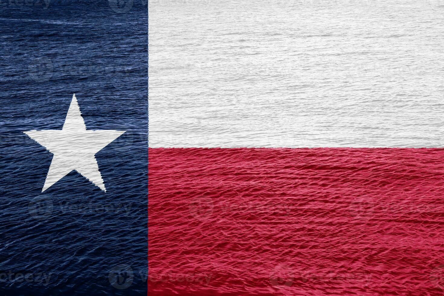 Texas noi stato bandiera su strutturato sfondo. concettuale collage. foto