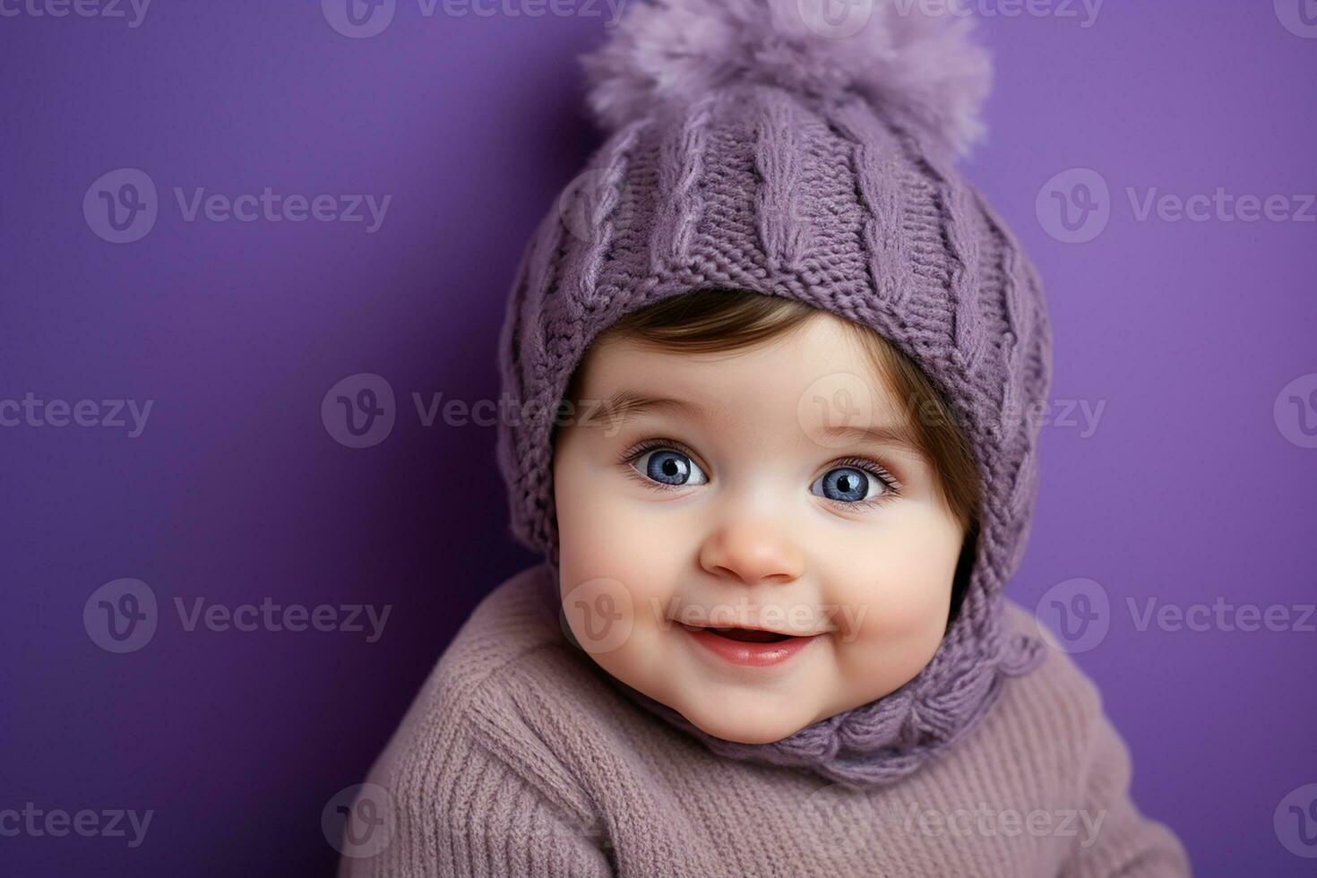 studio ritratto di carino poco bambino infantile sorridente su diverso colori sfondo foto