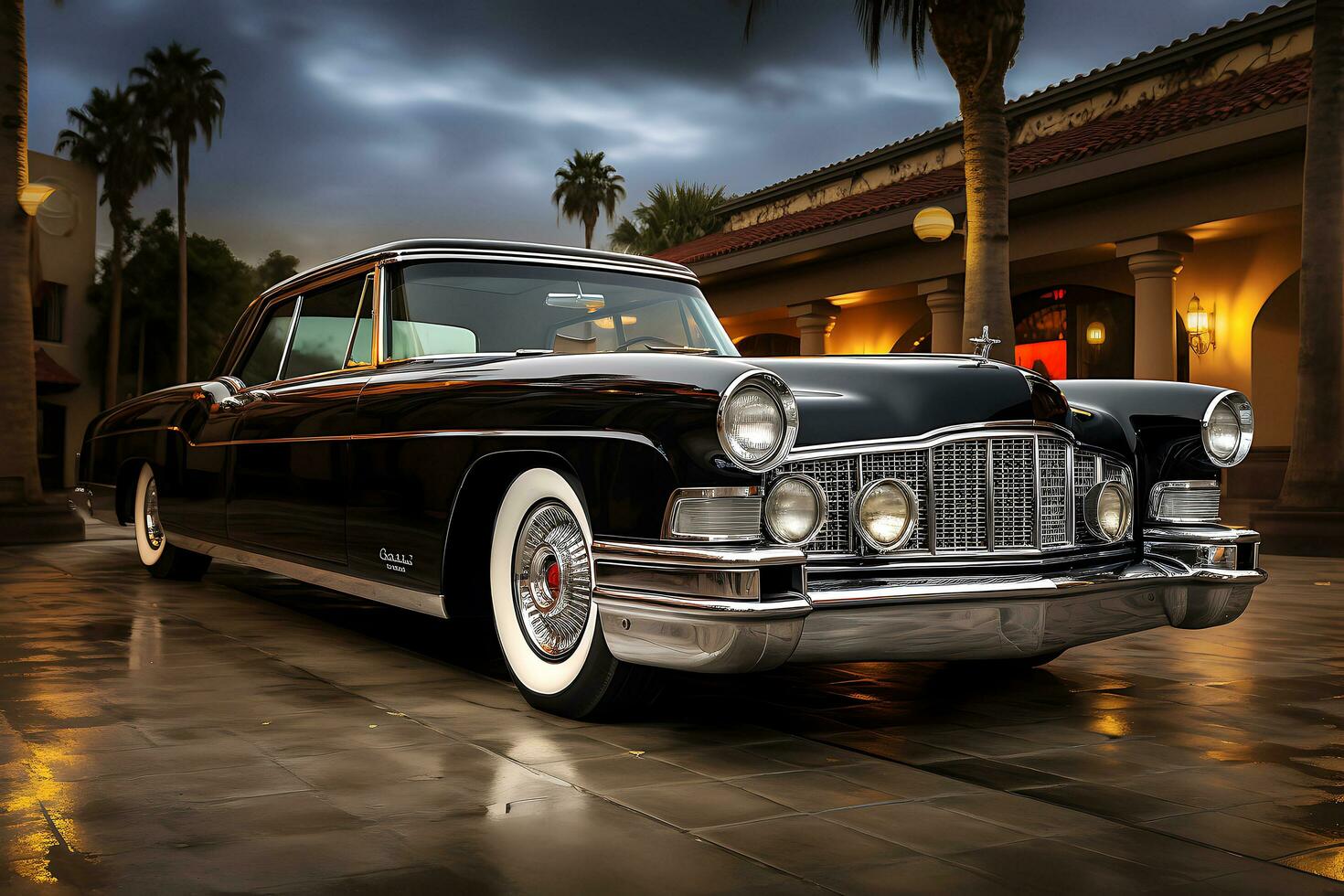 Vintage ▾ classico macchine. senza tempo settore automobilistico eleganza. ai generativo foto