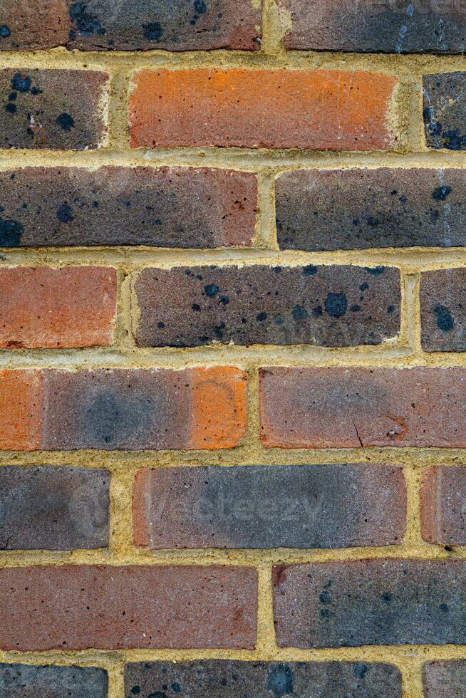 struttura sfondo di rosso mattone parete foto