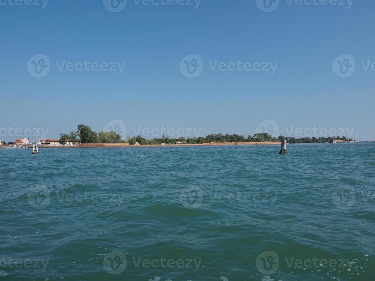 vista della città di venezia foto