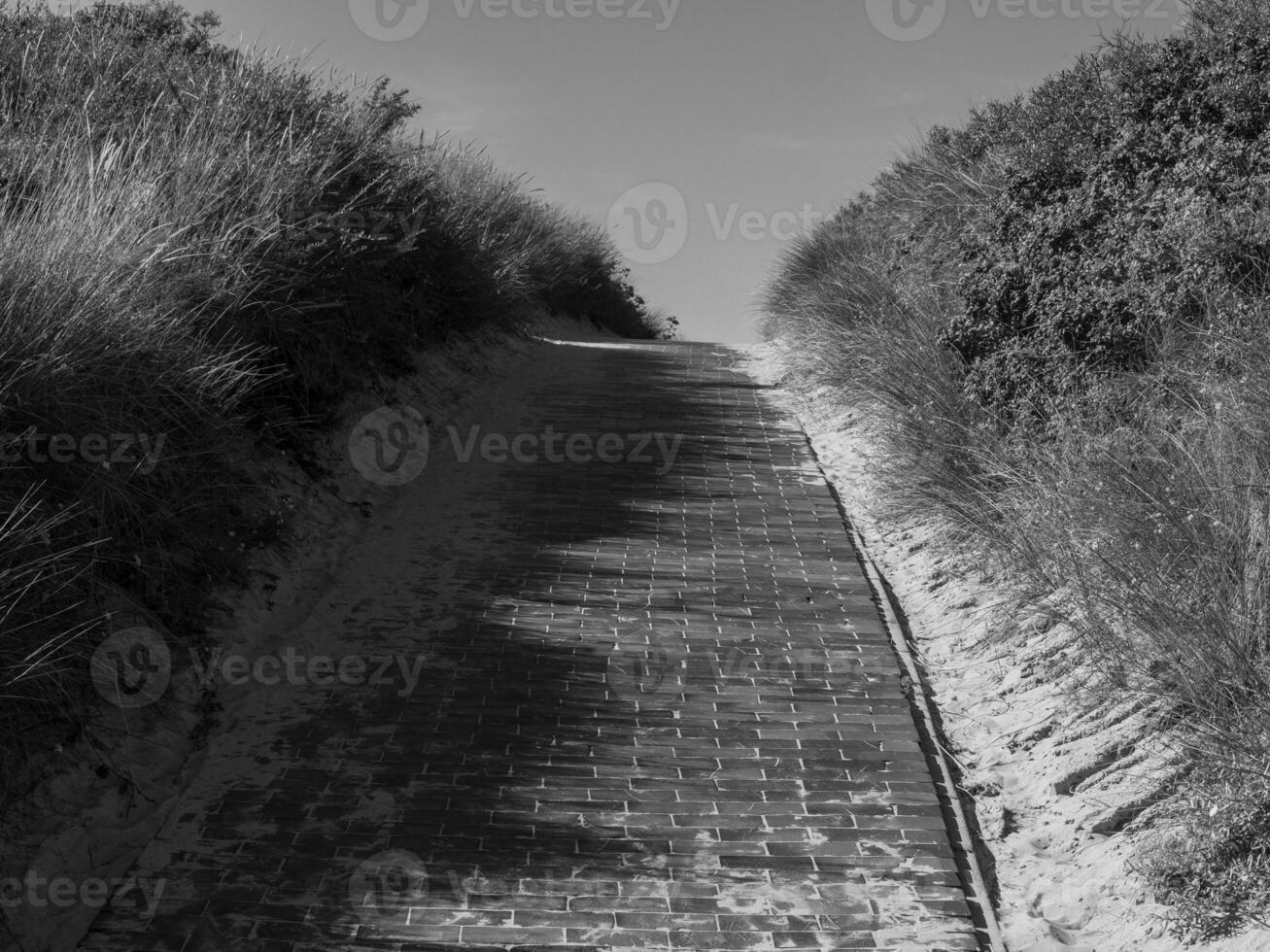 il spiaggia di langeoog foto