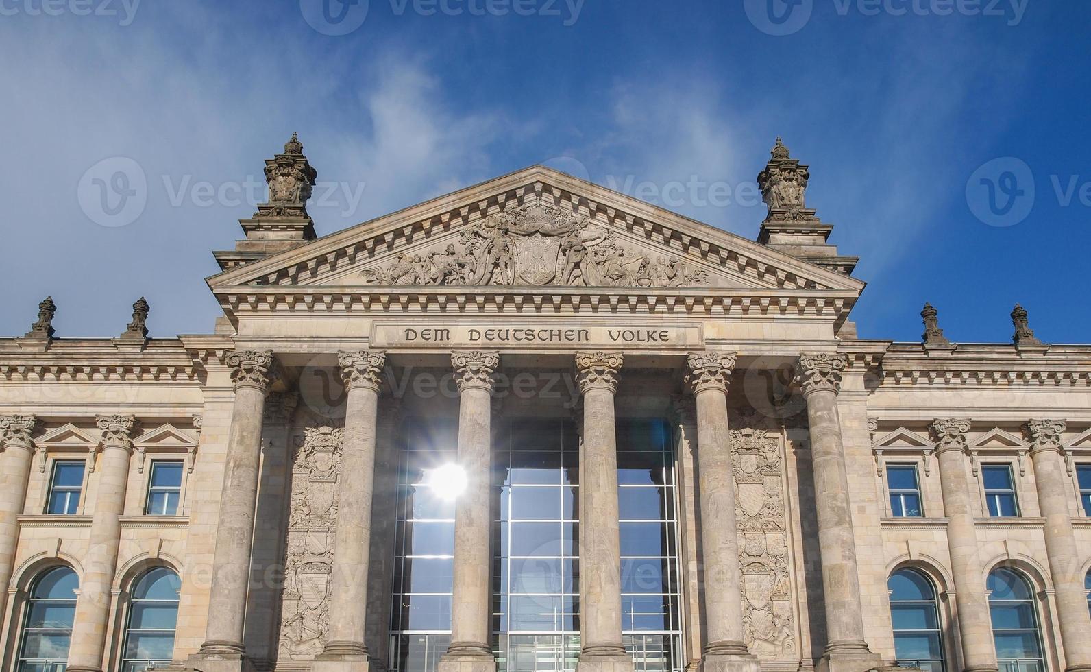 Reichstag a Berlino foto