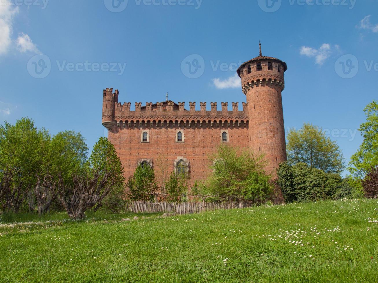 castello medievale torino foto