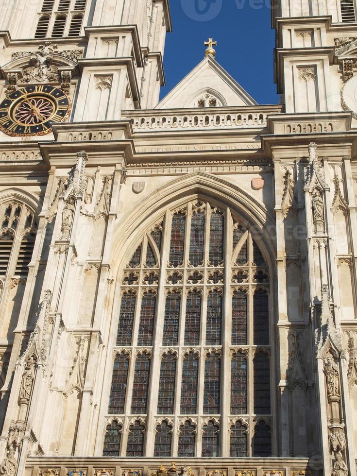 chiesa dell'abbazia di westminster a londra foto