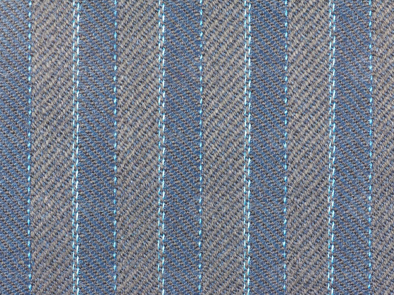 sfondo di tessuto blu foto