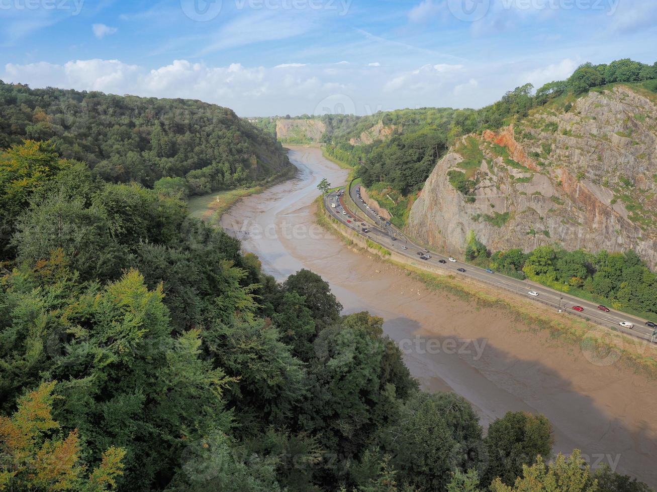 gola del fiume avon a bristol foto