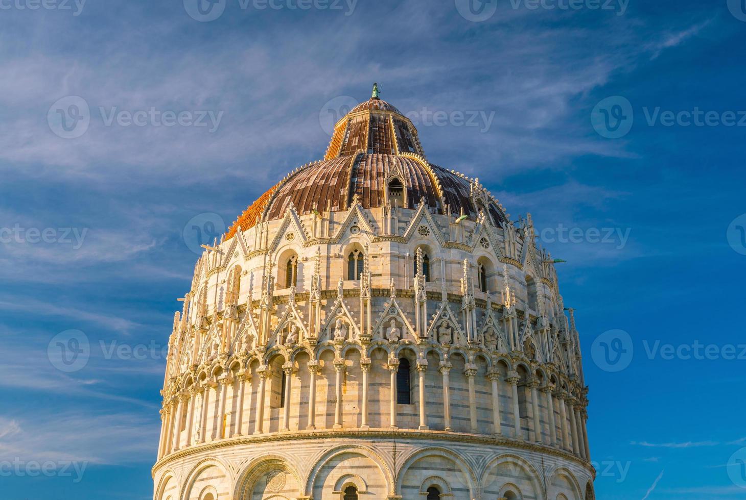 pisa battistero di st. John foto