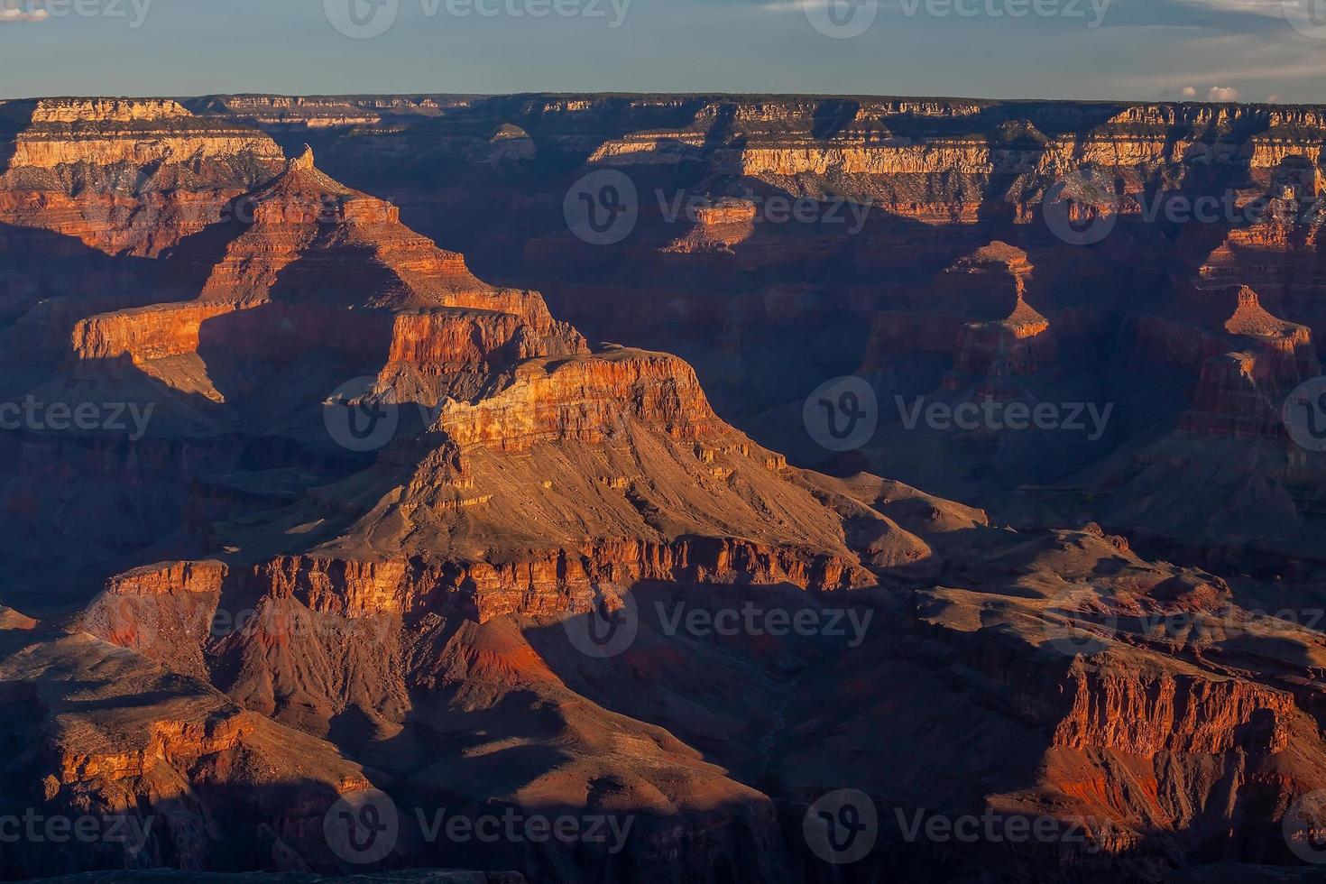 paesaggio naturale del grand canyon in arizona foto