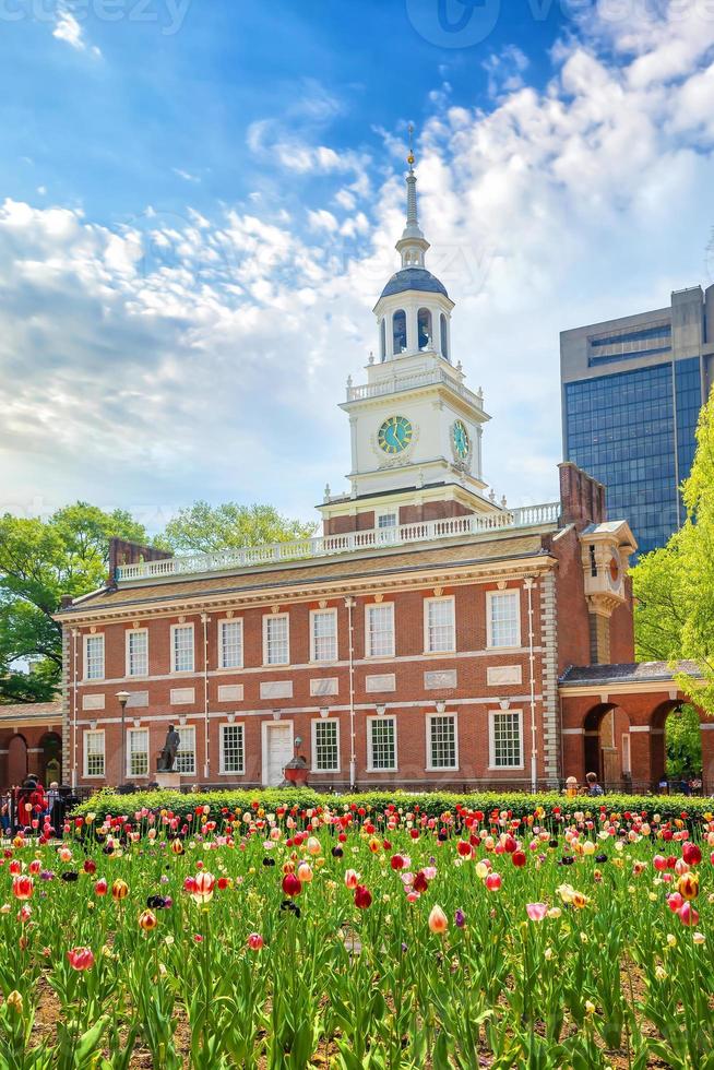 Independence Hall di Philadelphia, Pennsylvania foto