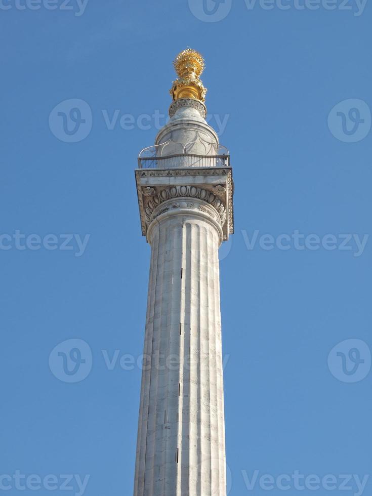 il monumento, londra foto