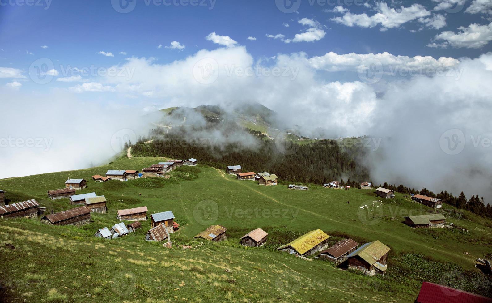 altopiano di sal, rize, tacchino, vista sull'altopiano, paesaggio naturale foto