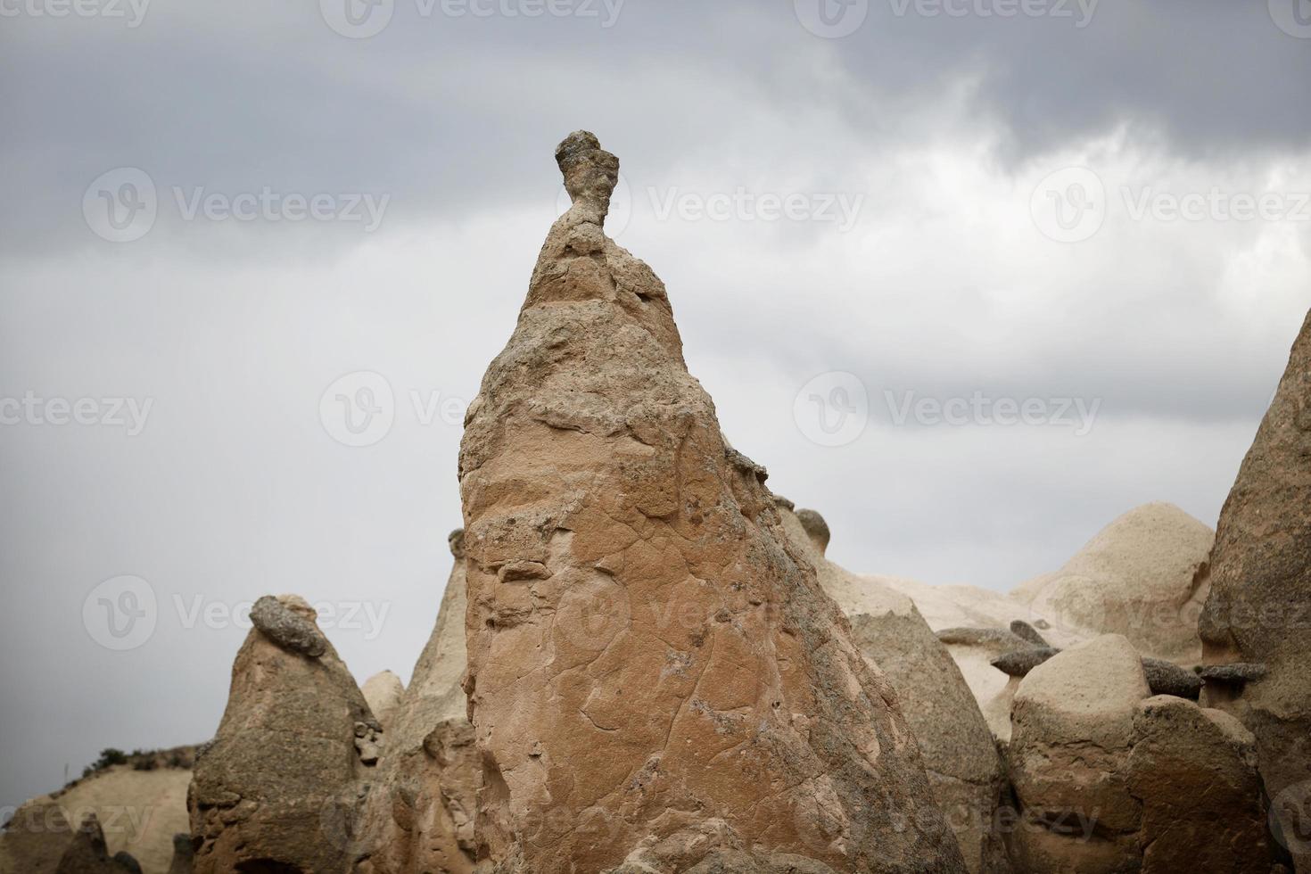 camini delle fate in cappadocia, turchia, paesaggio dei camini delle fate foto