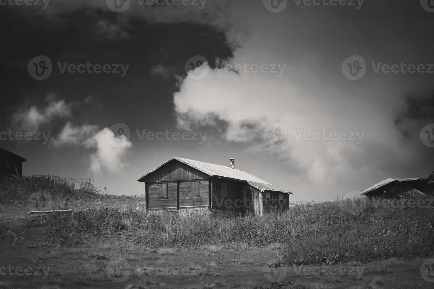 tacchino, rize, altopiano di sal - altopiano case paesaggio foto