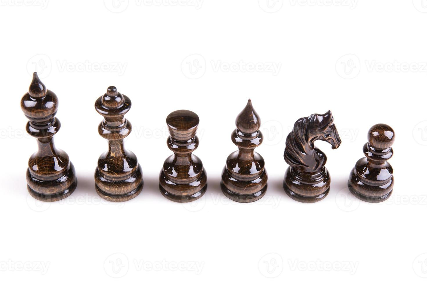 gioco di scacchi. processo decisionale strategico foto