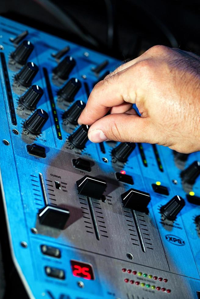 mixer per dj mixer musicale foto