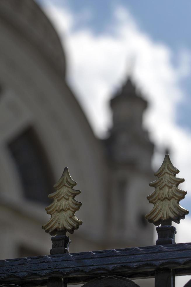 architettura della moschea di religione islamica in turchia foto