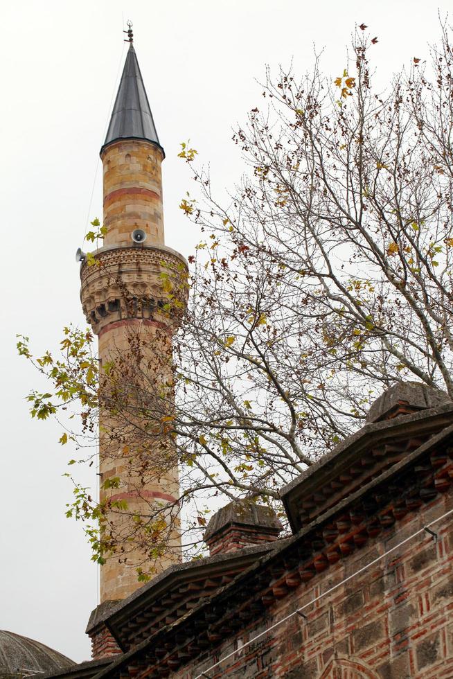 architettura della moschea di religione islamica in turchia foto