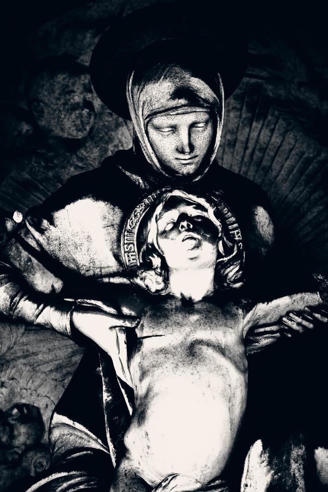 angelo scultura cristianesimo religione simbolo foto