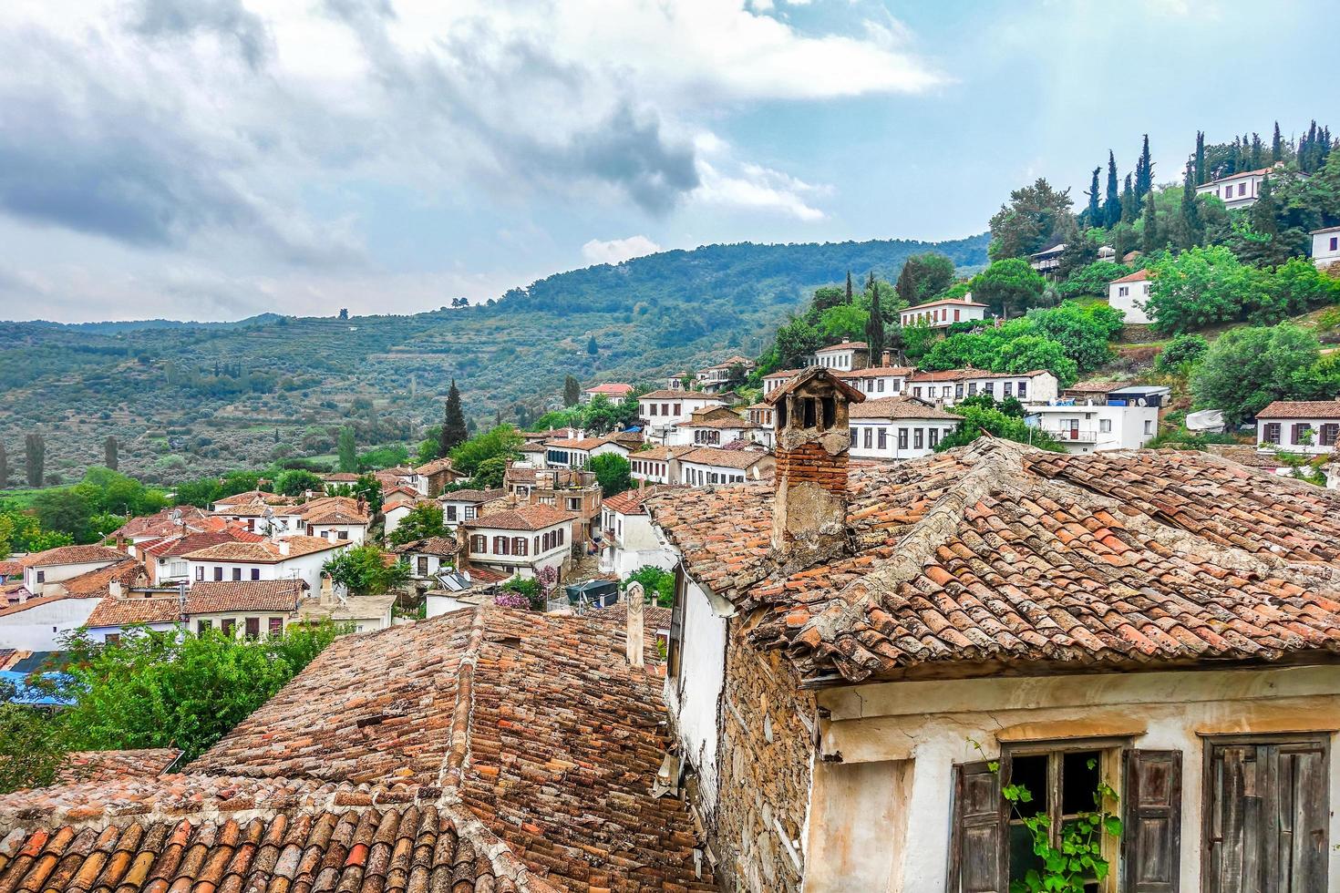 un bellissimo centro turistico antico città sirince foto