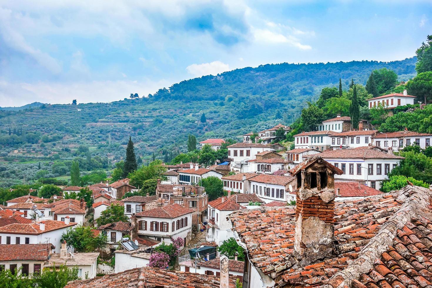 un bellissimo centro turistico antico città sirince foto