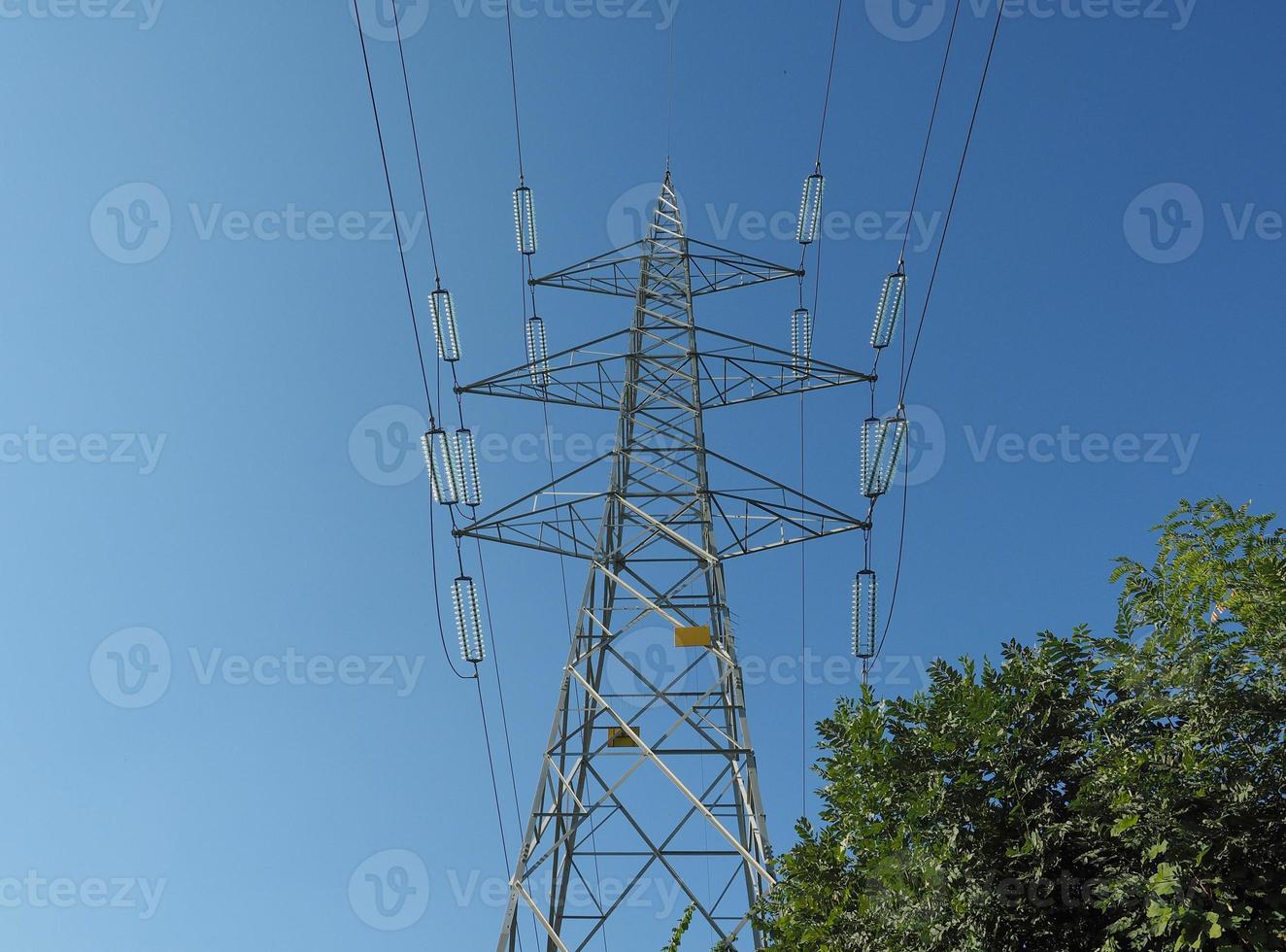 torre della linea di trasmissione foto