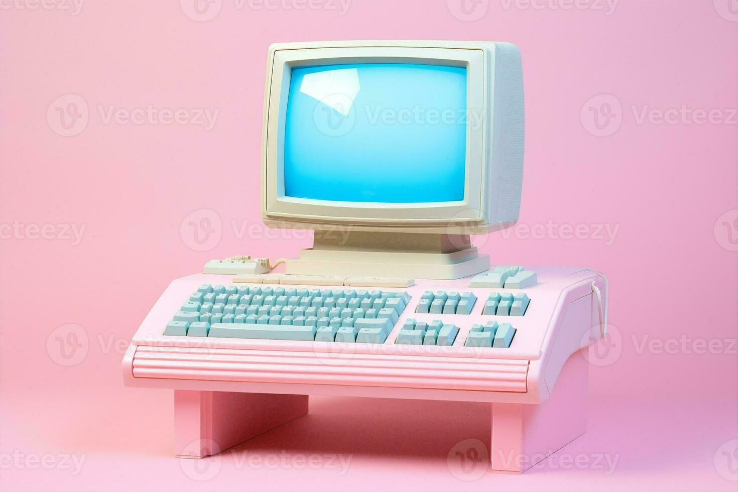 computer digitale tecnologia rosa foto