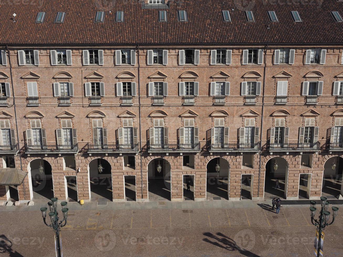 veduta aerea di torino foto