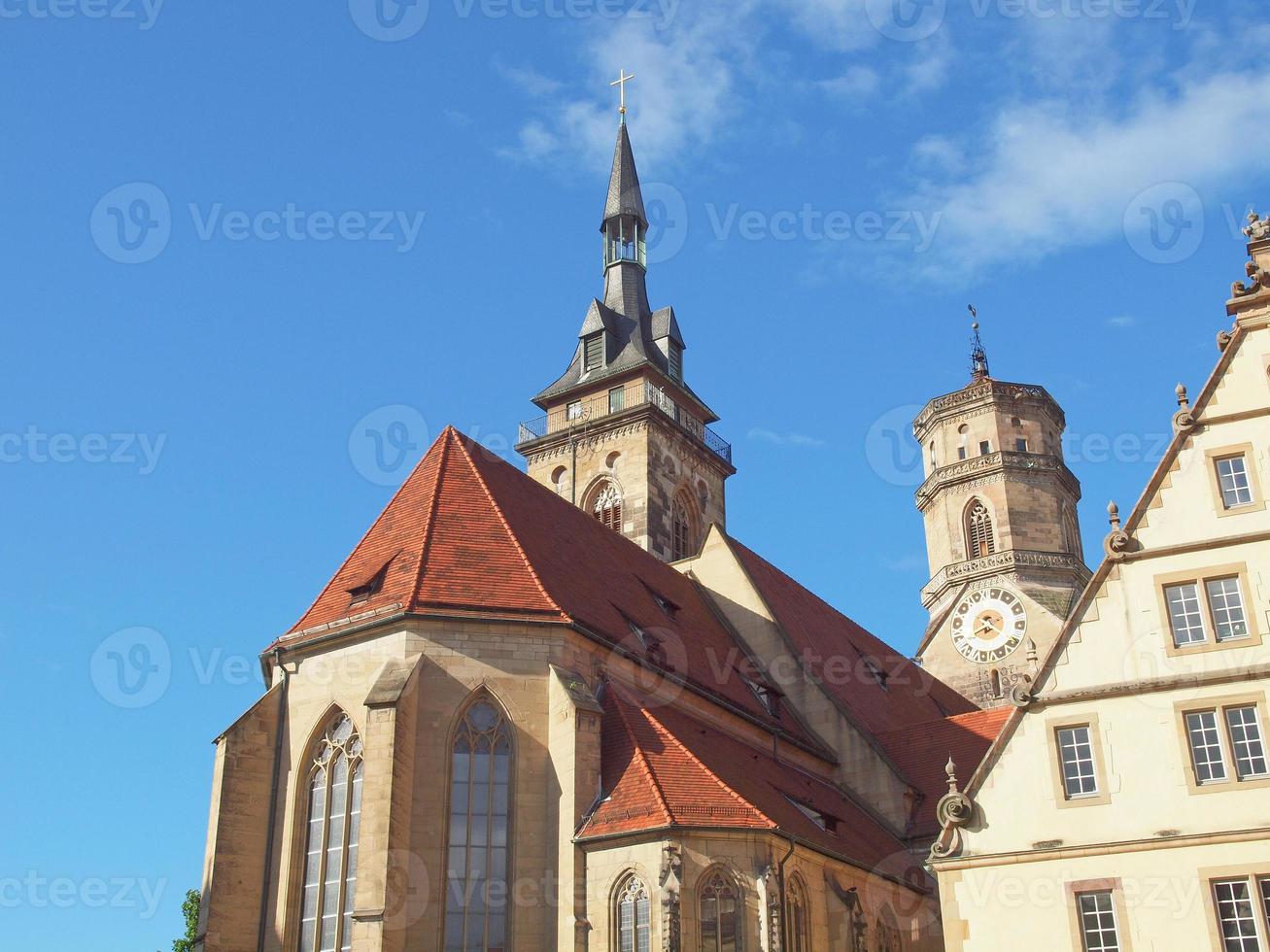 chiesa stiftskirche, stoccarda foto