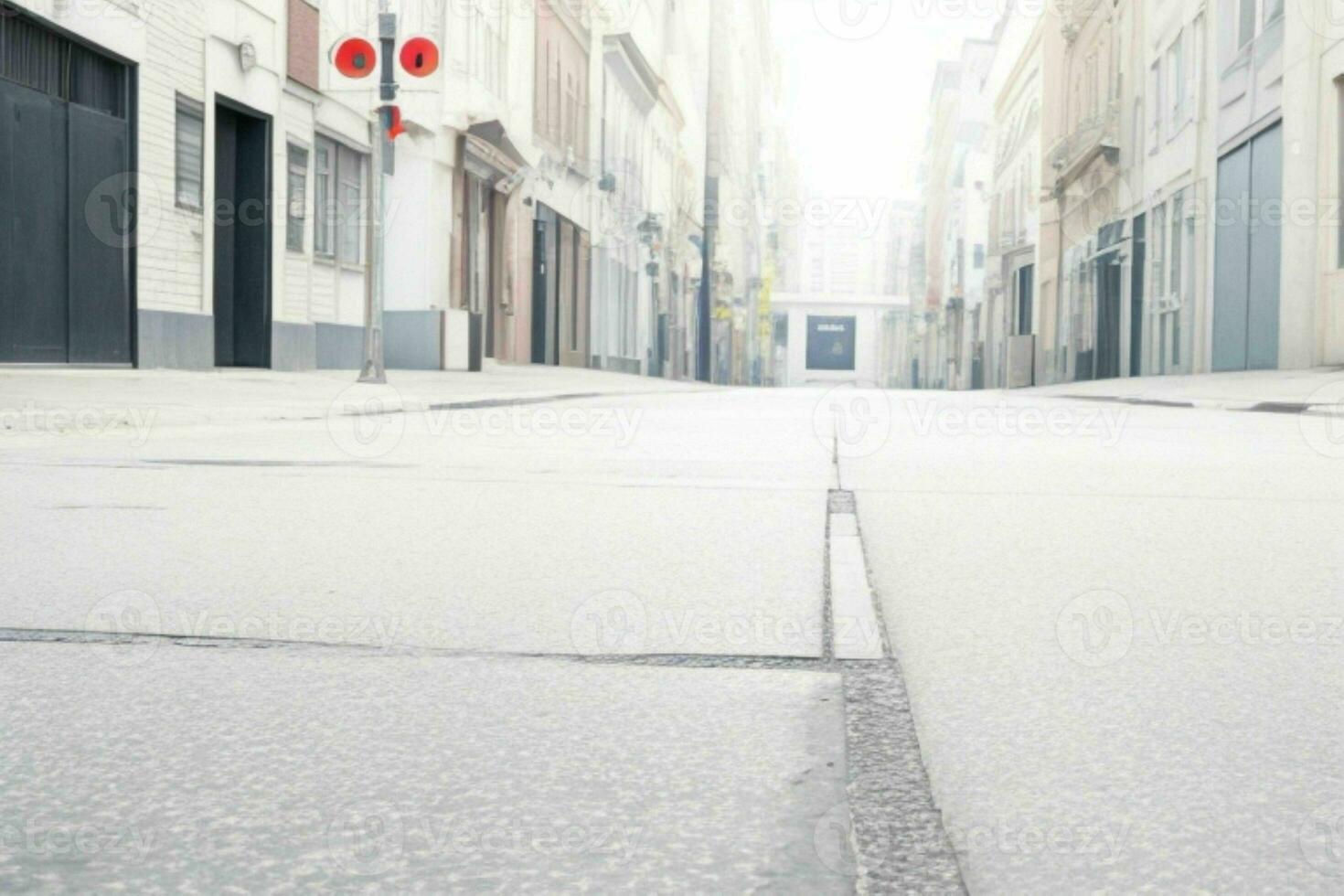 vuoto spazio su il strada. sfondo. ai generativo professionista foto