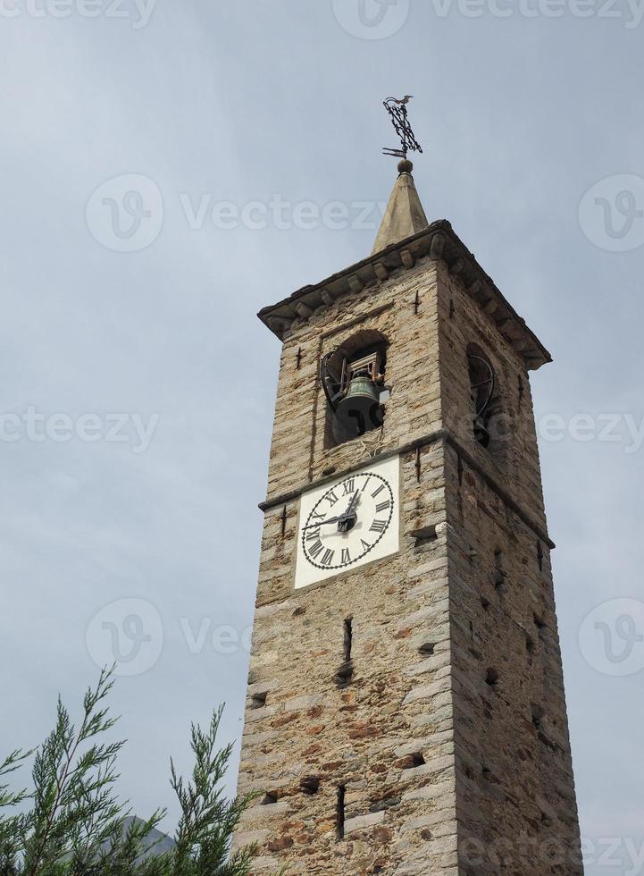 vista del centro storico di settimo vittone foto