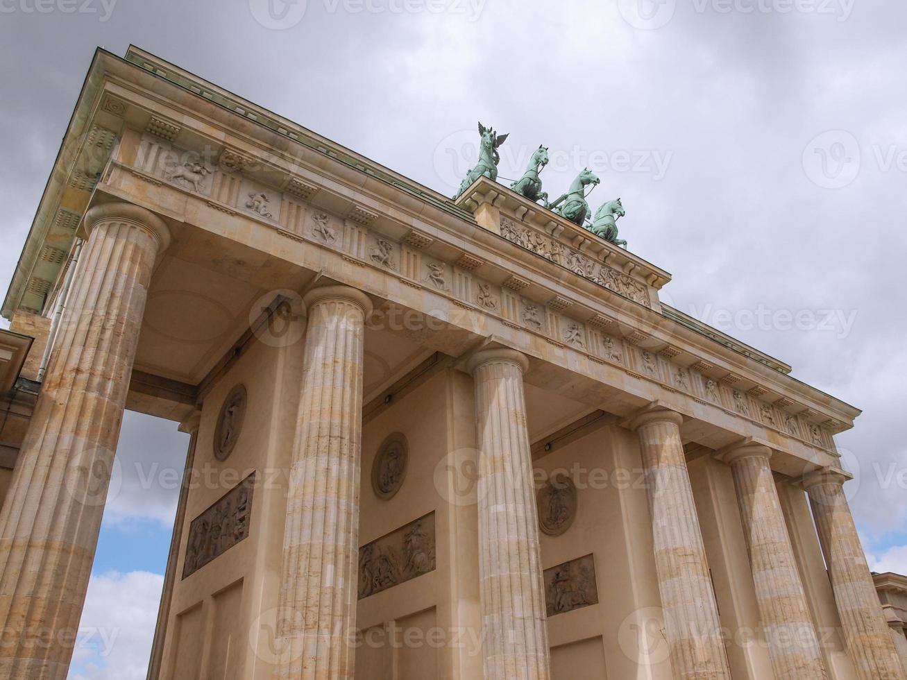 brandenburger tor berlino foto