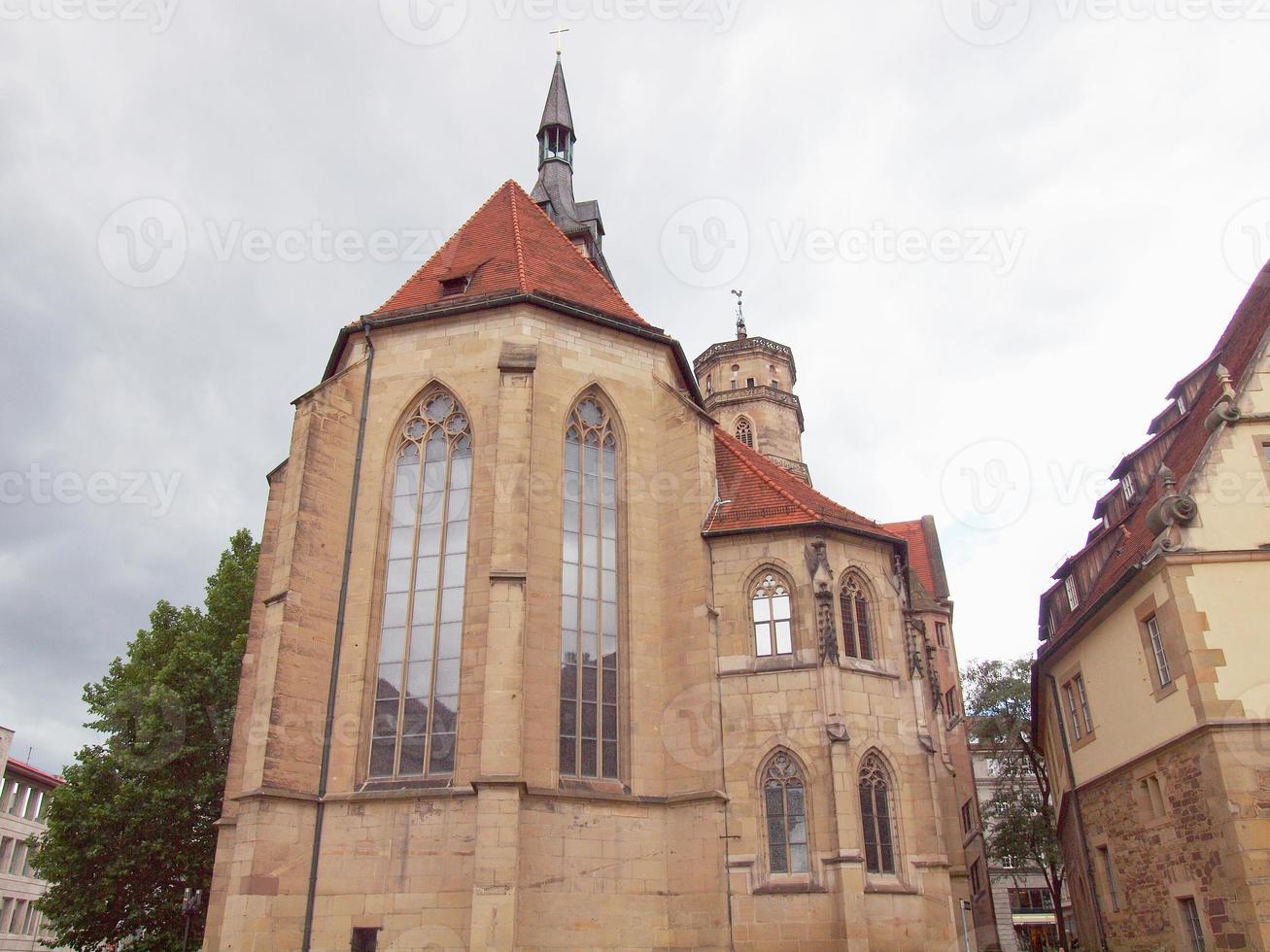 chiesa stiftskirche, stoccarda foto